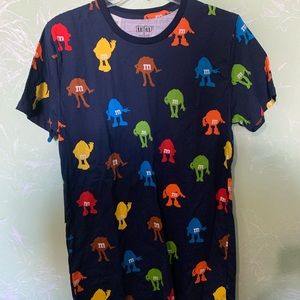 M & M tee shirt